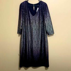 Shimmer Ombré Dress; Lane Bryant 18/20